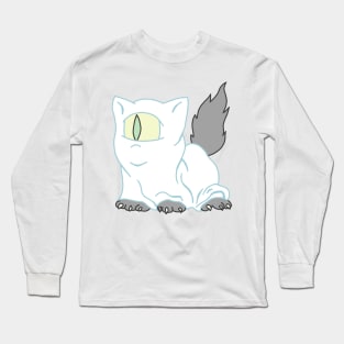 Halloween Meowclops Ghost Neopets Long Sleeve T-Shirt